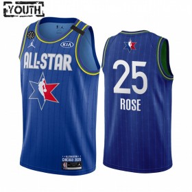 Dres NBA Detroit Pistons Derrick Rose 25 2020 All-Star Jordan Brand Plava Swingman - Dječji